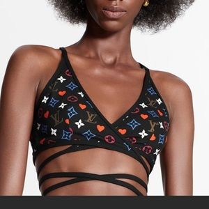 ☀️Summer Must Have☀️Louis Vuitton Game On Bikini Top